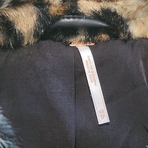 Free people leopard coat